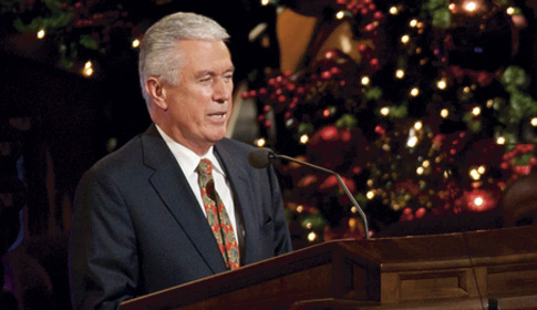El presidente Uchtdorf en el devocional de Navidad, el domingo 5 de diciembre de 2010