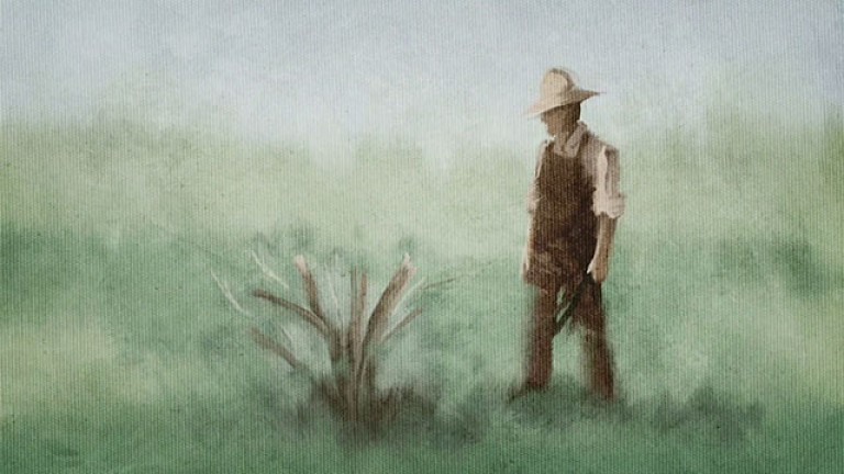 A man learns to submit his will to the will of God