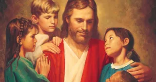 Kristo uban sa mga bata