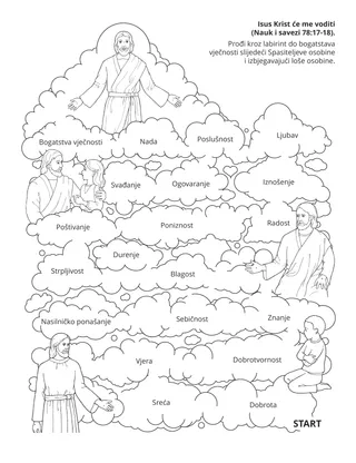 stranica aktivnosti za djecu