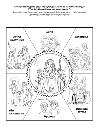 Хүүхдүүдэд зориулсан үйл ажиллагааны хуудас