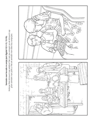 paj aktivite: Bondye gen pouvwa sou tout bagay