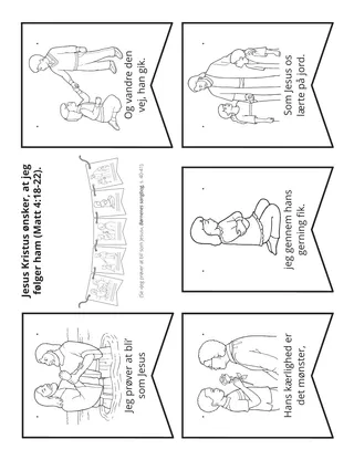 aktivitetsside: Jeg prøver at blive som Jesus