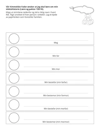 aktivitetsside for barn