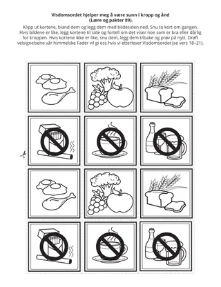 aktivitetsside for barn