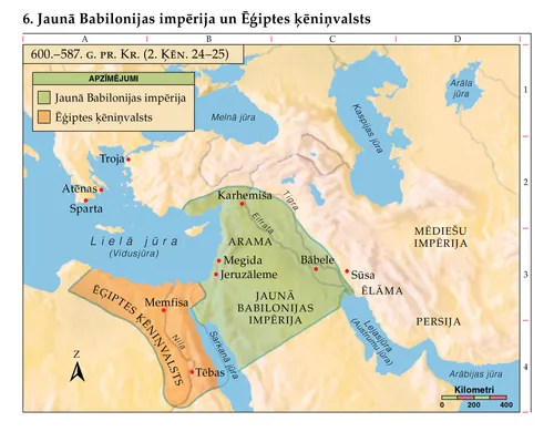 Bībeles karte nr. 6