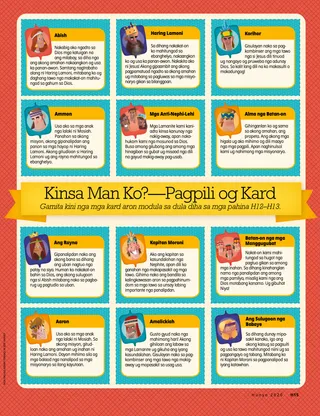 Who Am I—Pick a Card