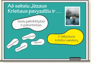 lenta, skirta rašyti kreida