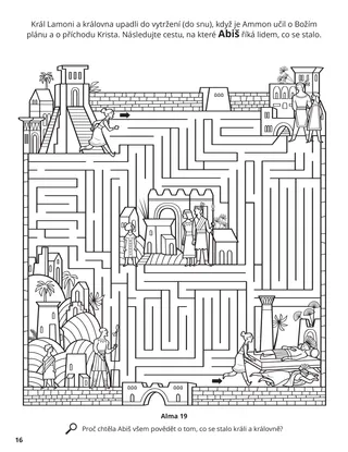 Abish Gathered the People coloring page