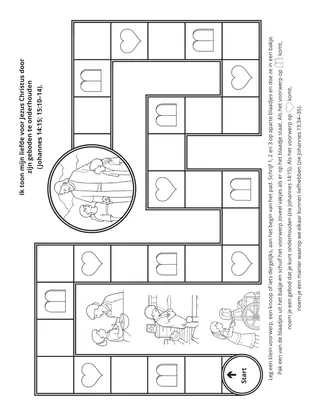 doe-pagina: ik toon mijn liefde voor Jezus Christus door zijn geboden te onderhouden