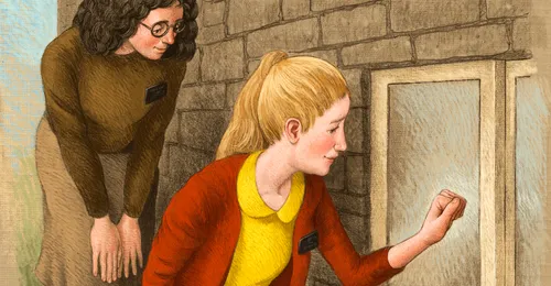 sister missionaries knocking on window