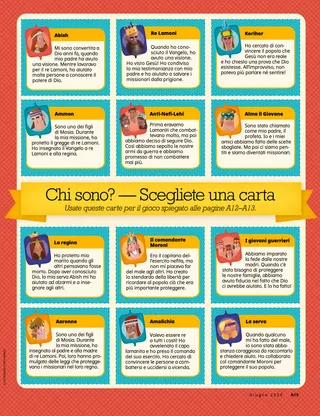 Who Am I—Pick a Card