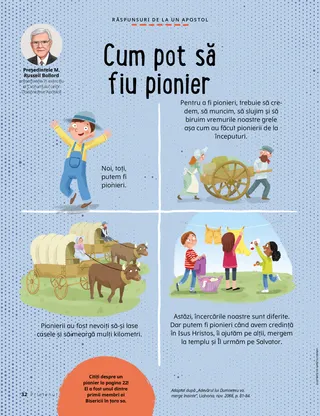 Page from the January/February 2022 Friend Magazine.