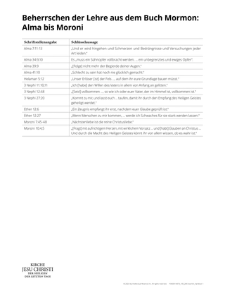 handout doctrinal mastery alma-moroni