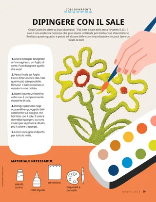 Attività di pittura