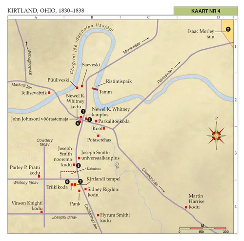 Kiriku ajaloo kaart nr 4