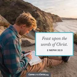 Feast upon words of Christ