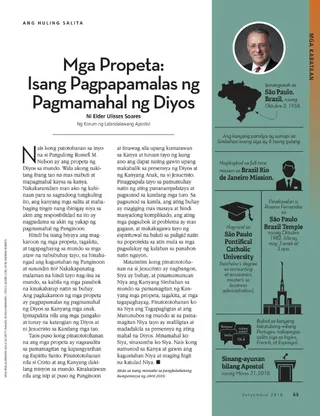 prophets a sign of Gods love