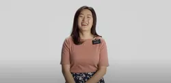 A sister missionary from The Church of Jesus Christ of Latter-day Saints