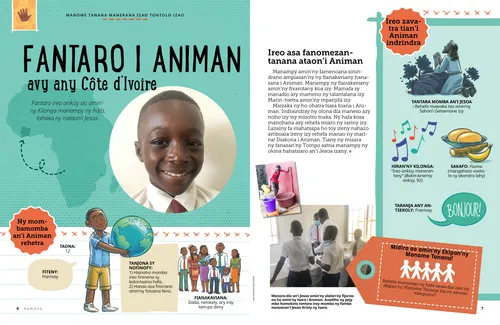 Page from the May/June 2022 Friend Magazine.