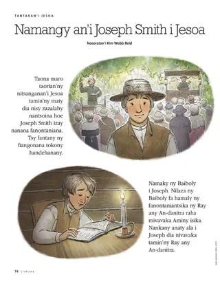 Jesus visited Joseph Smith 1