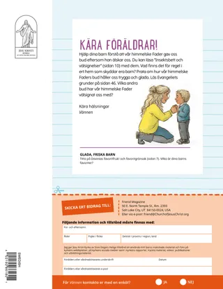 ett brev till föräldrar