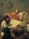 Mary Anoints the Feet of Christ