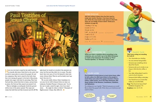 Paul Testifies of Jesus Christ