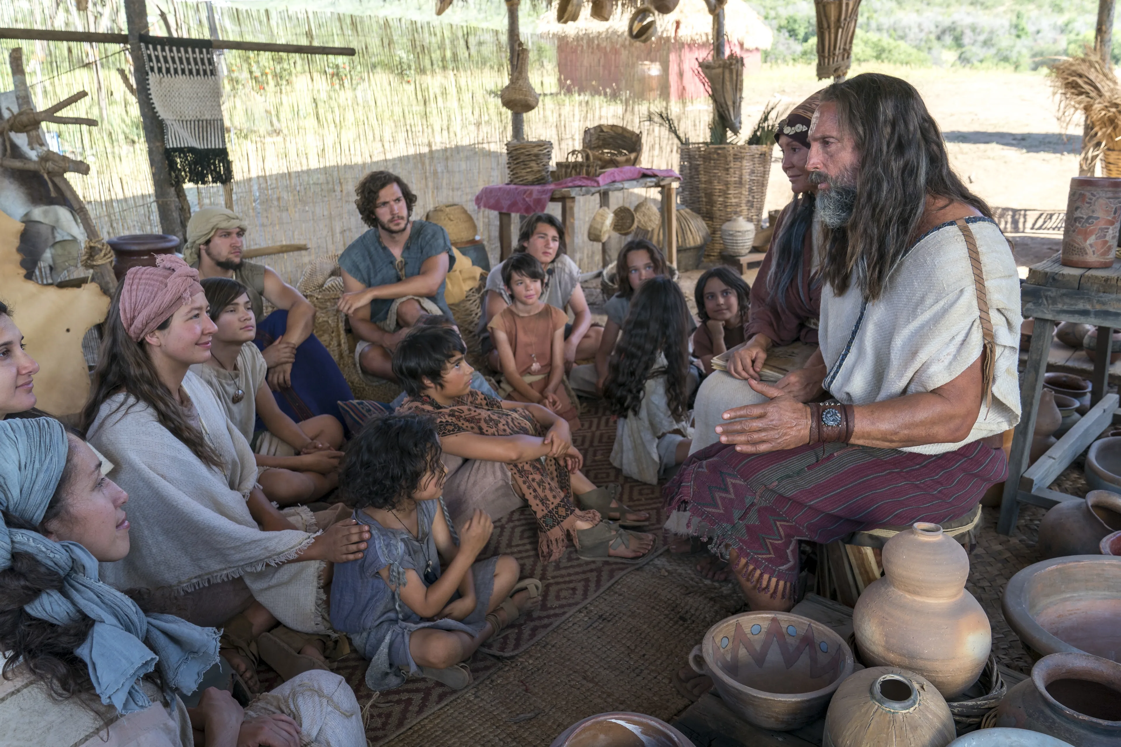 Nephi teaches the people.