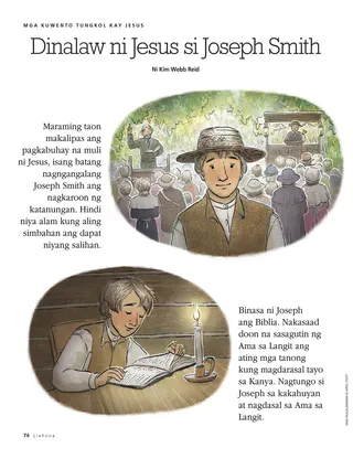 Jesus visited Joseph Smith 1