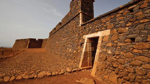 stone walls of a fortress