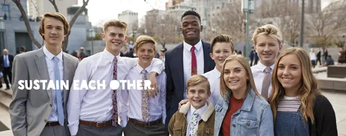 young people at general conference