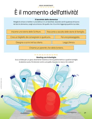 bowling with plastic bottles