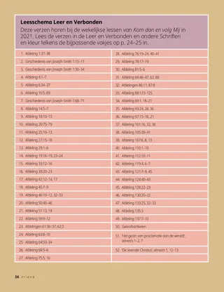 weekly scripture reading