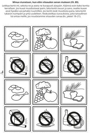 toimintasivu: Jeesus Kristus on maailman valo ja elämä