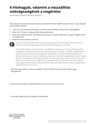 New Testament Seminary Teacher Manaul - 2023