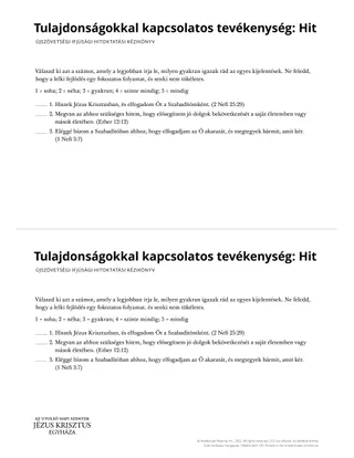 Attribute Activity Card