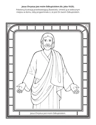 strona z zadaniami: Jezus Chrystus jest moim Odkupicielem