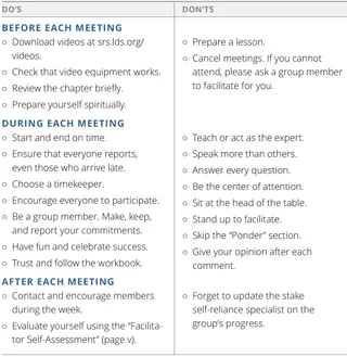 teacher do’s and don’ts 