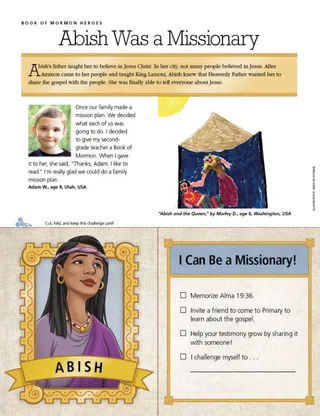 Abish was a missionary