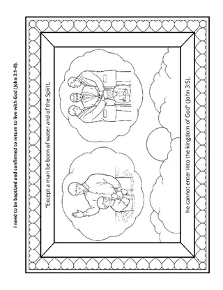 activity page: I need to be baptized and confirmed