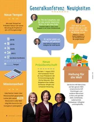 Page from the May 2022 Friend Magazine.