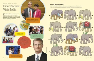 Elder Bednar Visits India