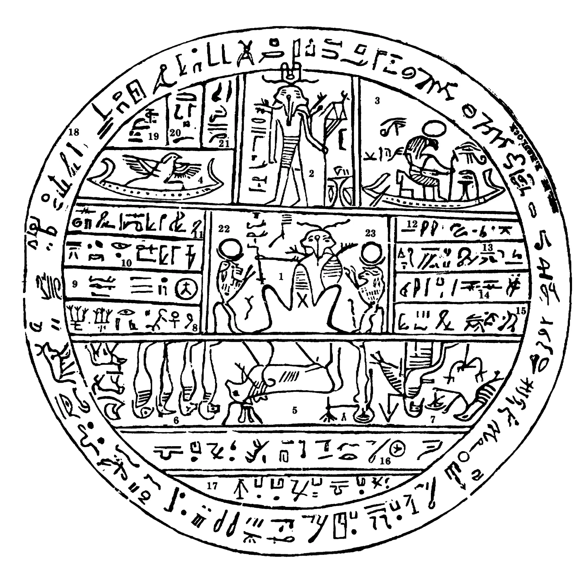 “A Facsimile from the Book of Abraham, No. 2,” found in the Pearl of Great Price.