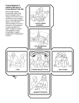 panid ti aktibidad: Ti asi ti nadalus nga ayat ni Cristo