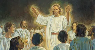 영의 세계에 계시는 그리스도