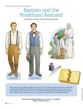 Baptism and the Priesthood Restored