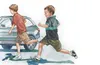 boys running