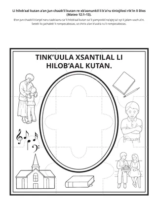 perel re kok’ k’anjel: tinsantob’resi li hilob’aal kutan