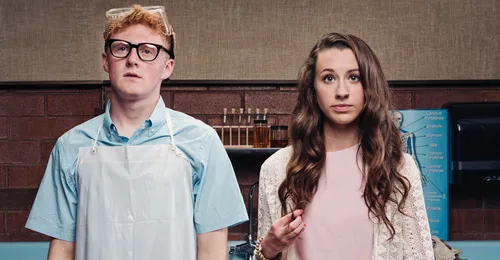 young man and young woman